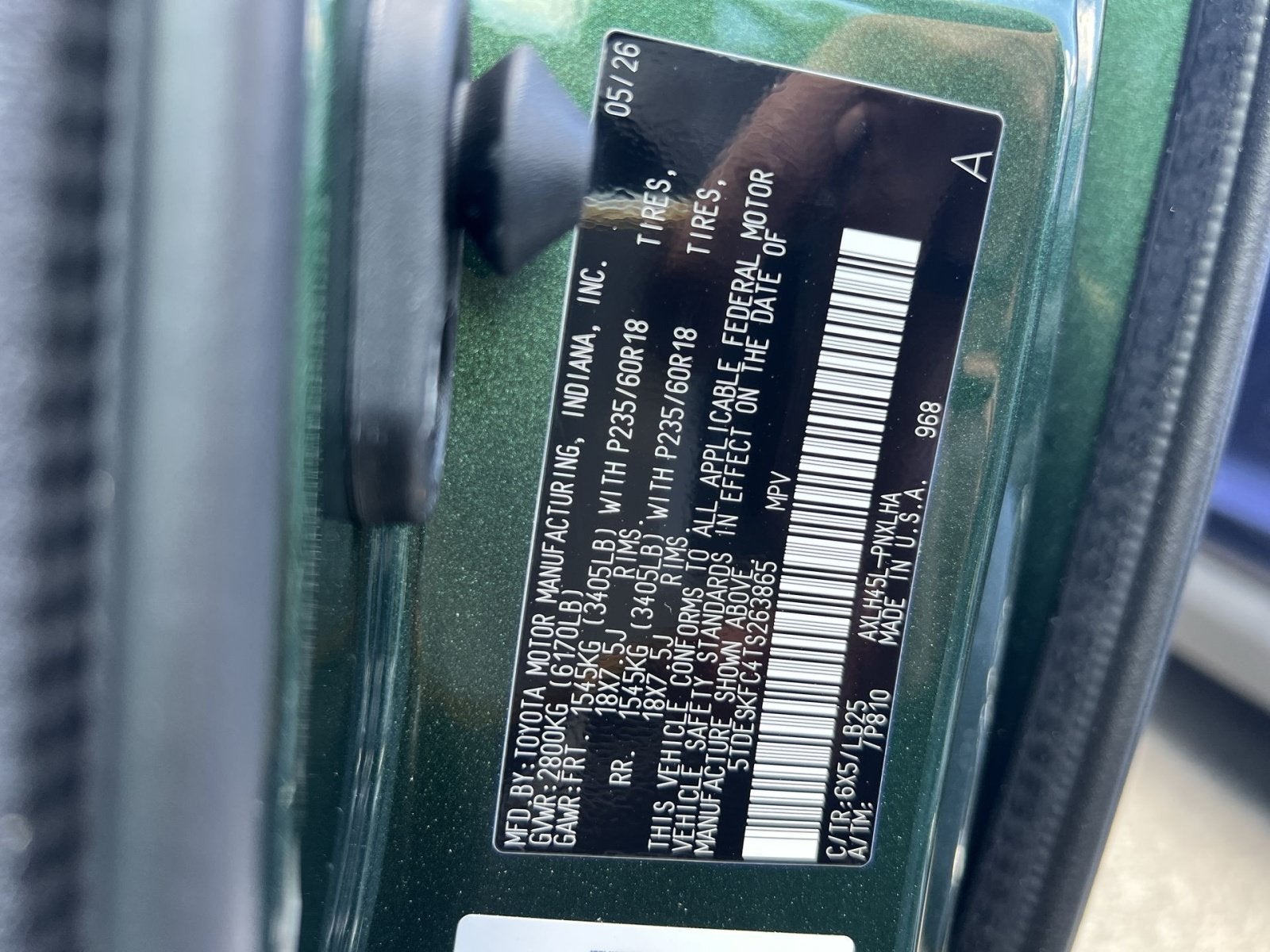 2026 Toyota Sienna Platinum