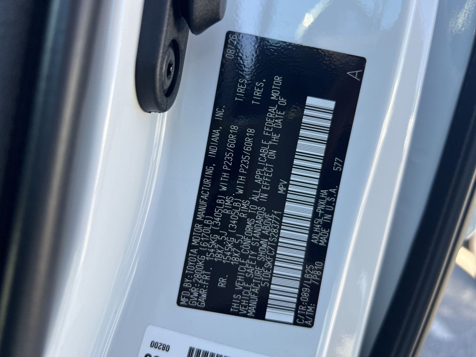 2026 Toyota Sienna Platinum