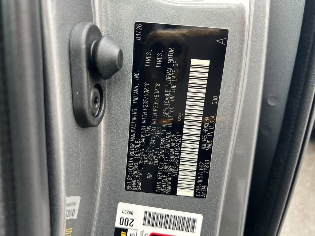 2026 Toyota Sienna Platinum