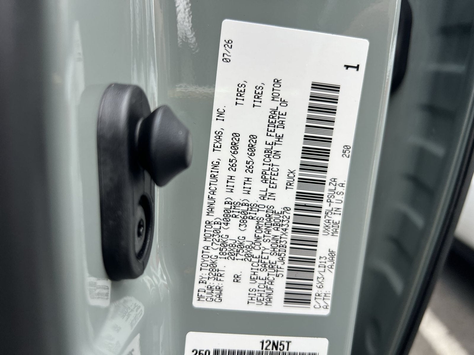 2026 Toyota Tundra Limited