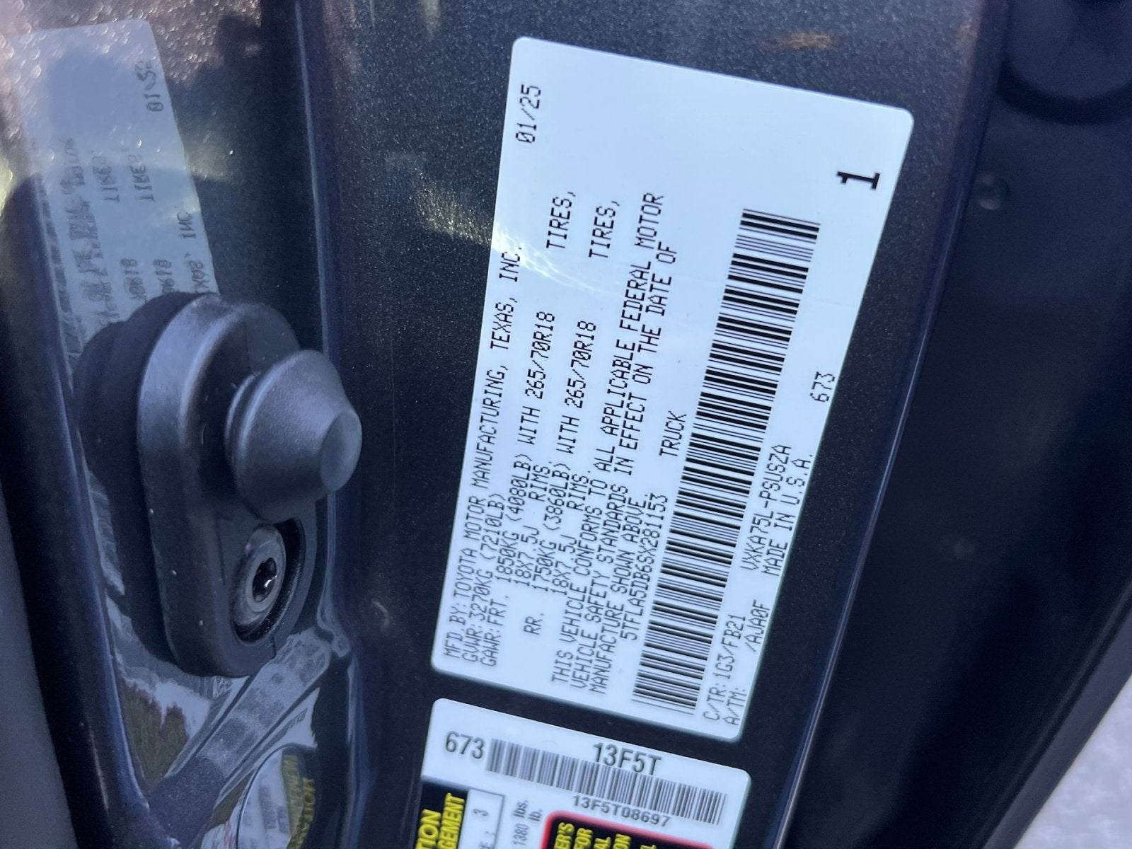 2025 Toyota Tundra SR5