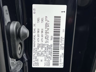 2025 Toyota Tundra SR5