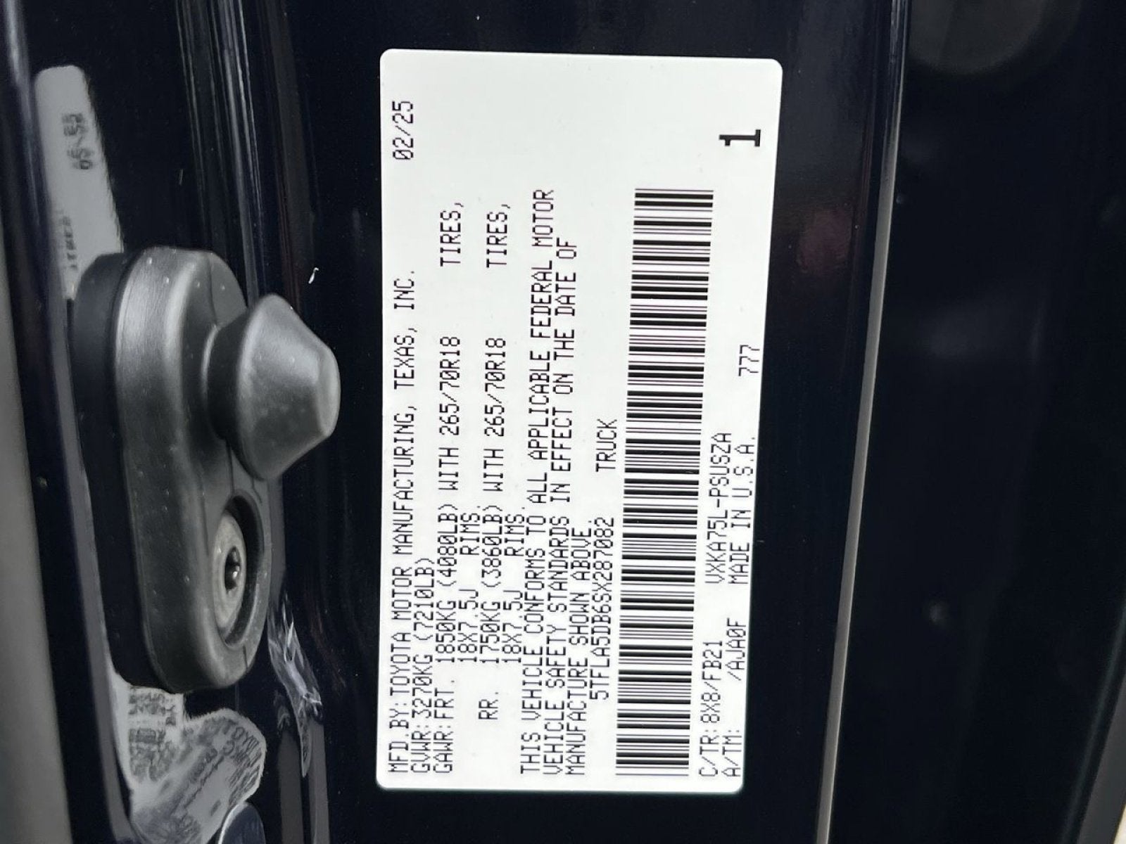 2025 Toyota Tundra SR5