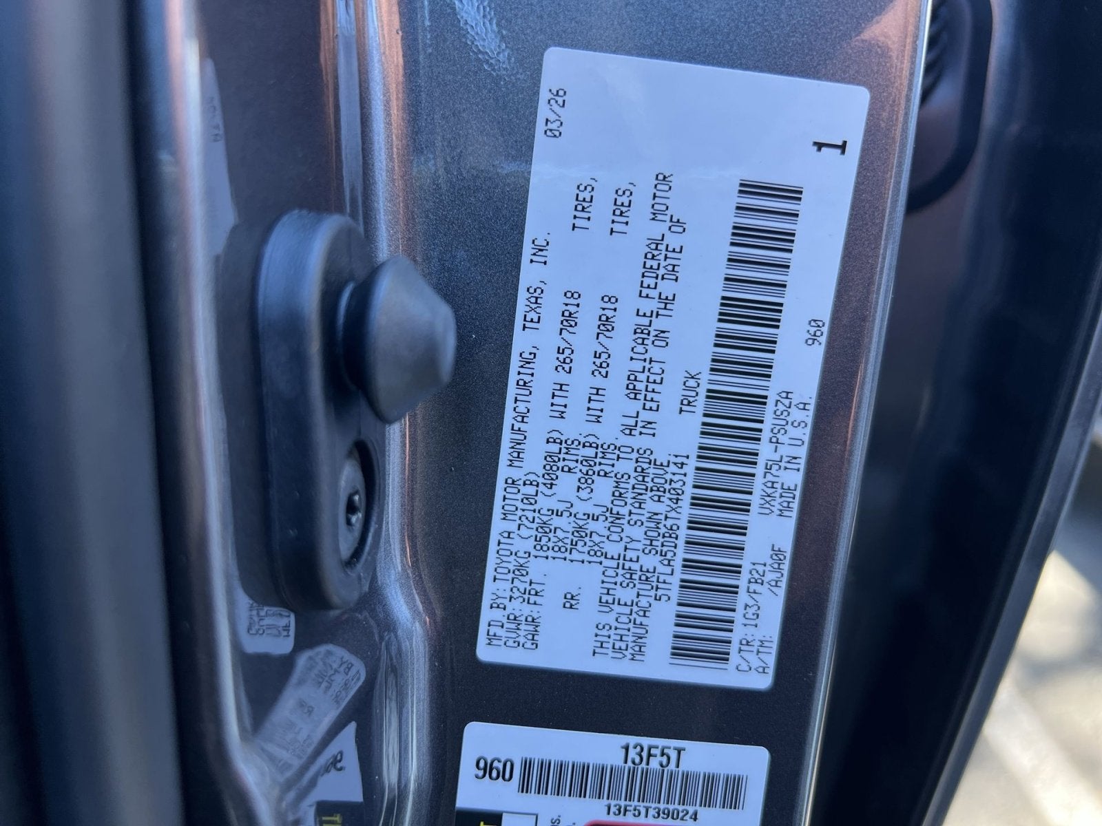 2026 Toyota Tundra SR5