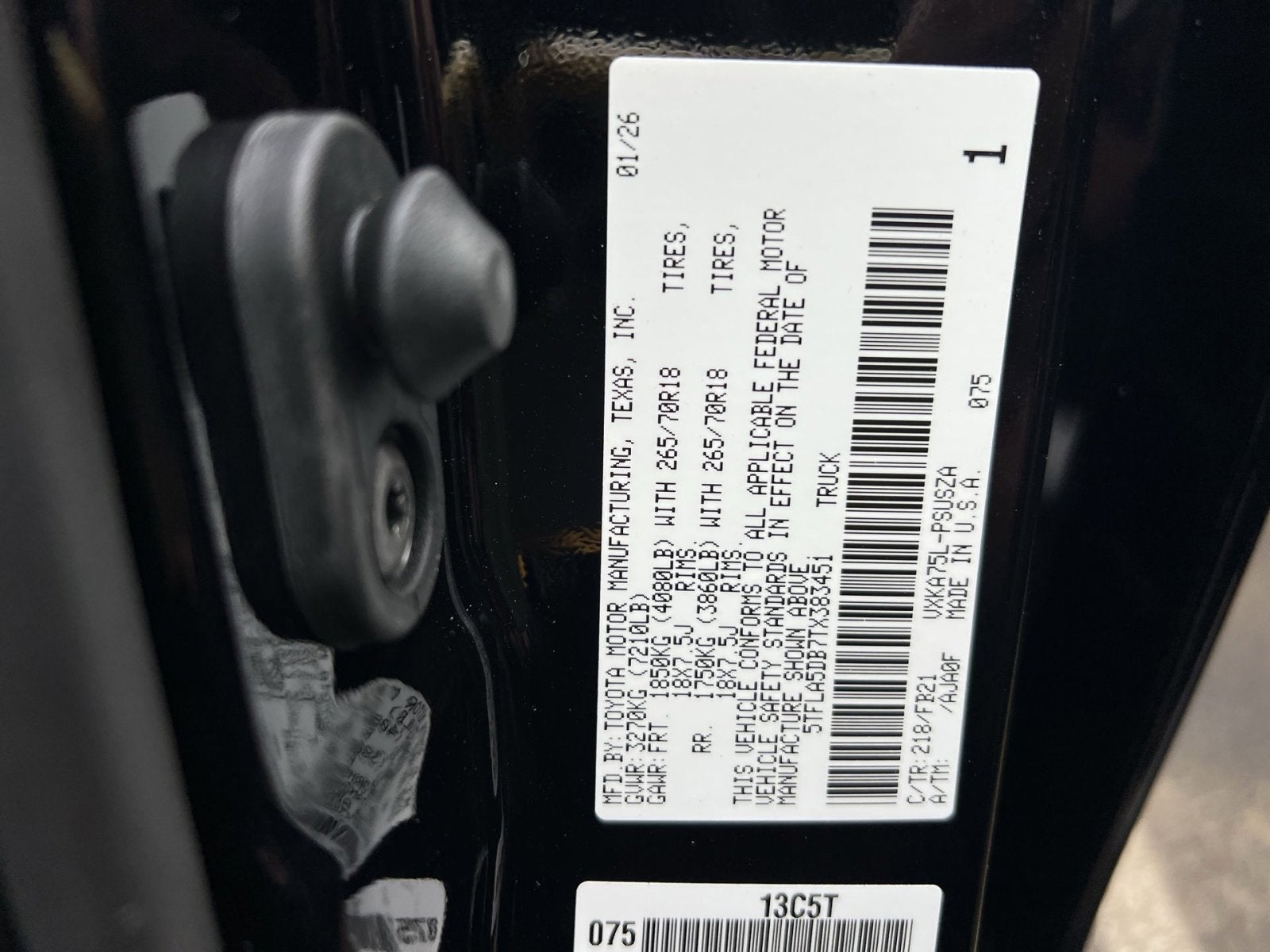 2026 Toyota Tundra SR5