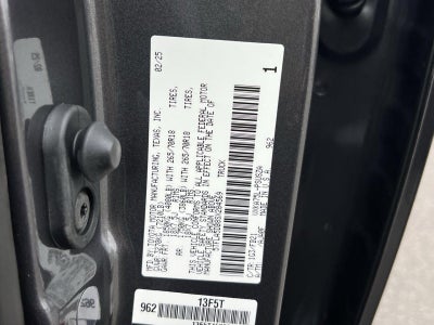 2025 Toyota Tundra SR5