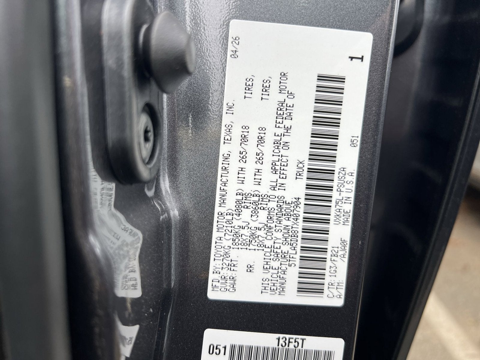 2026 Toyota Tundra SR5