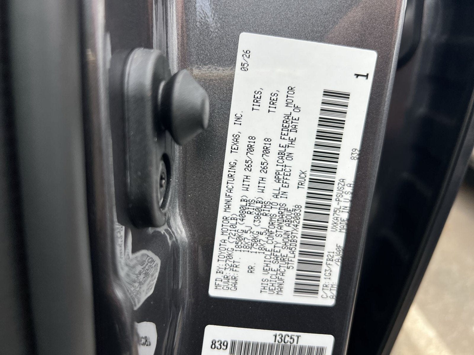 2026 Toyota Tundra SR5