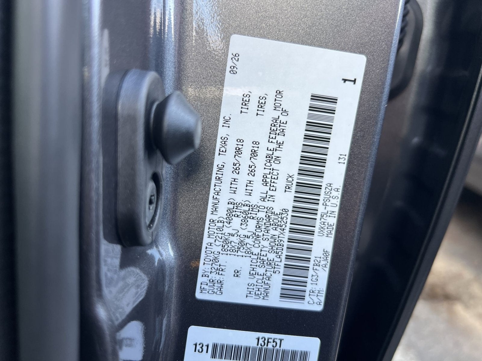 2026 Toyota Tundra SR5
