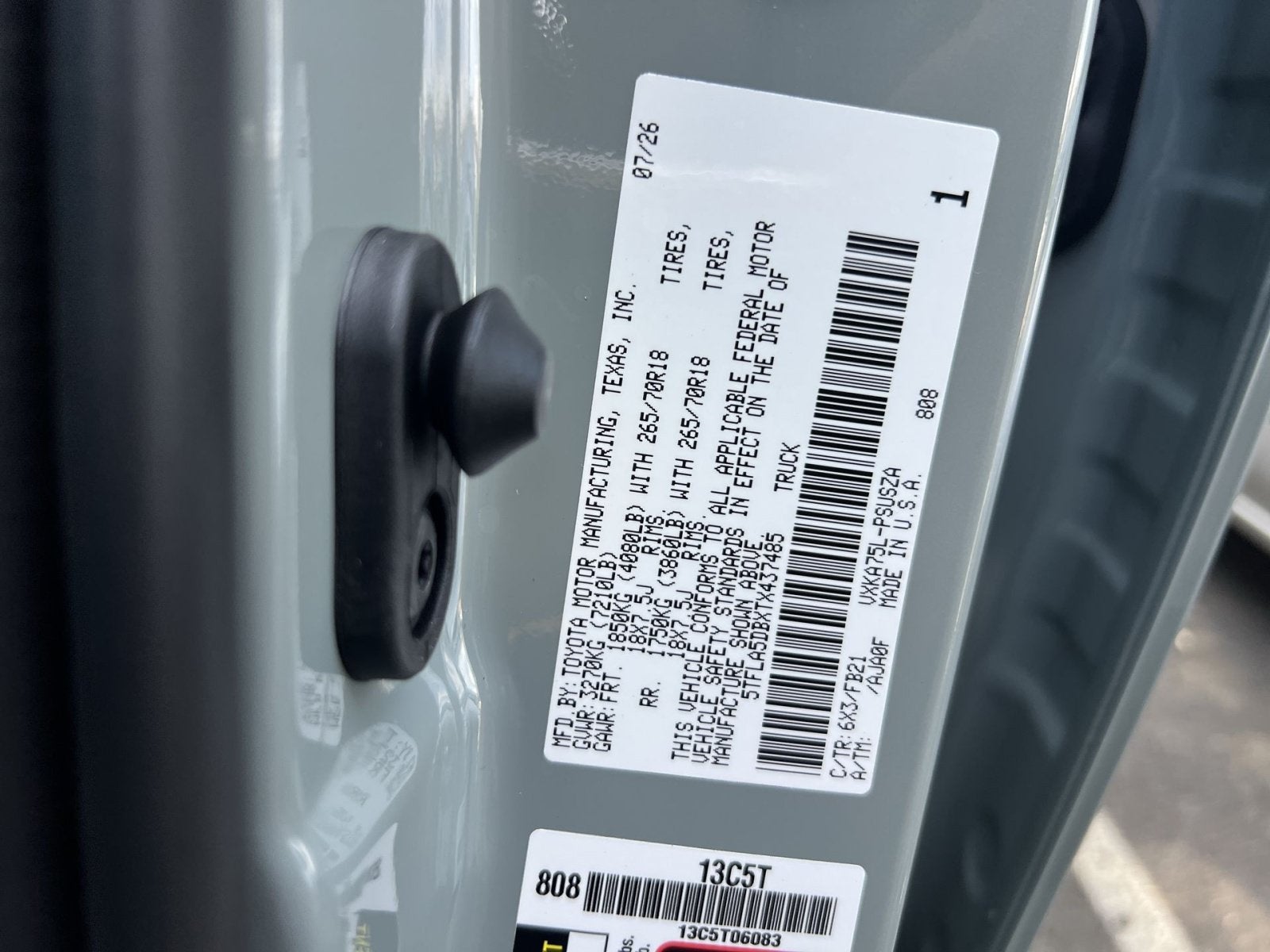 2026 Toyota Tundra SR5