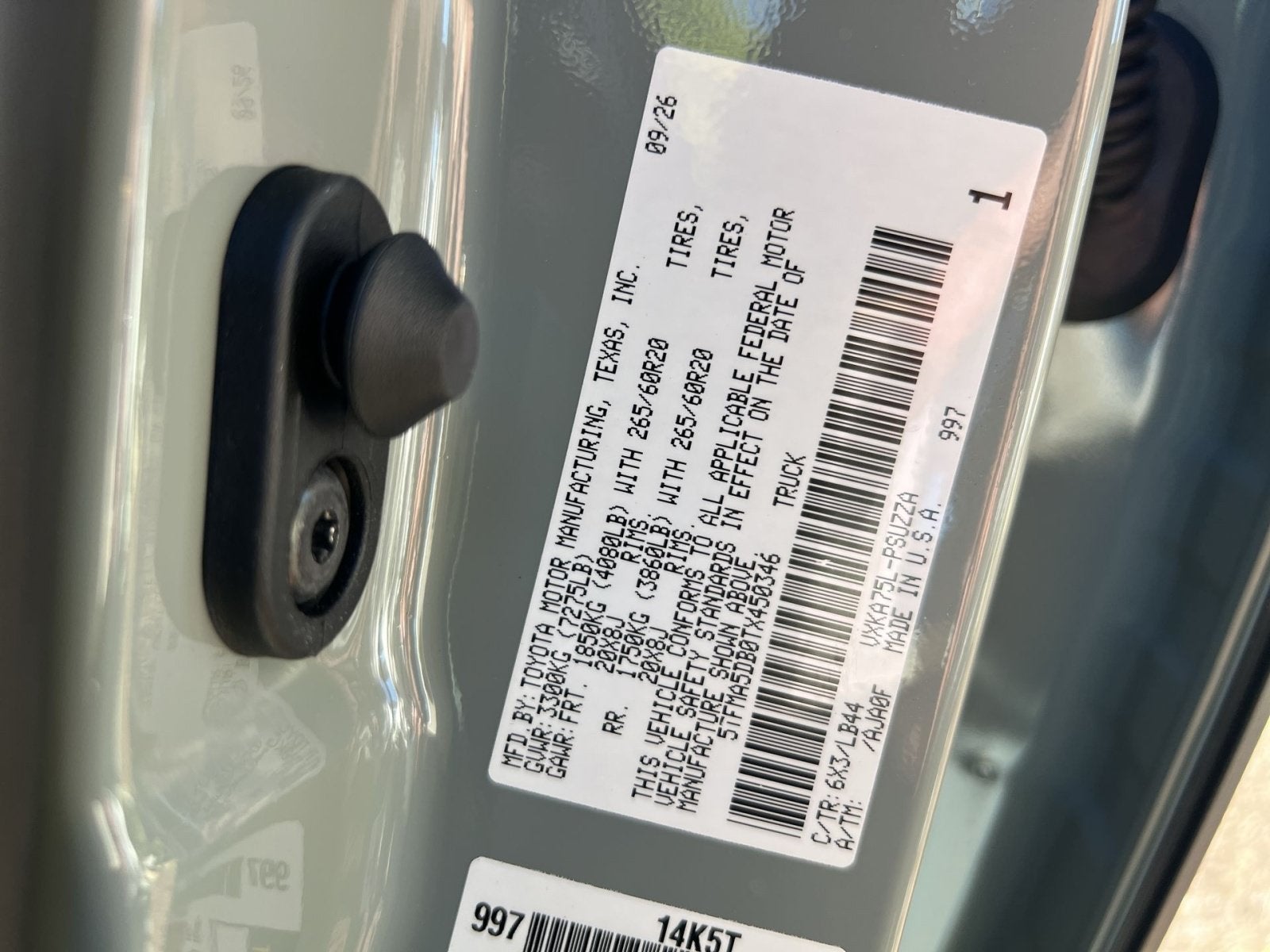 2026 Toyota Tundra 1794 Edition