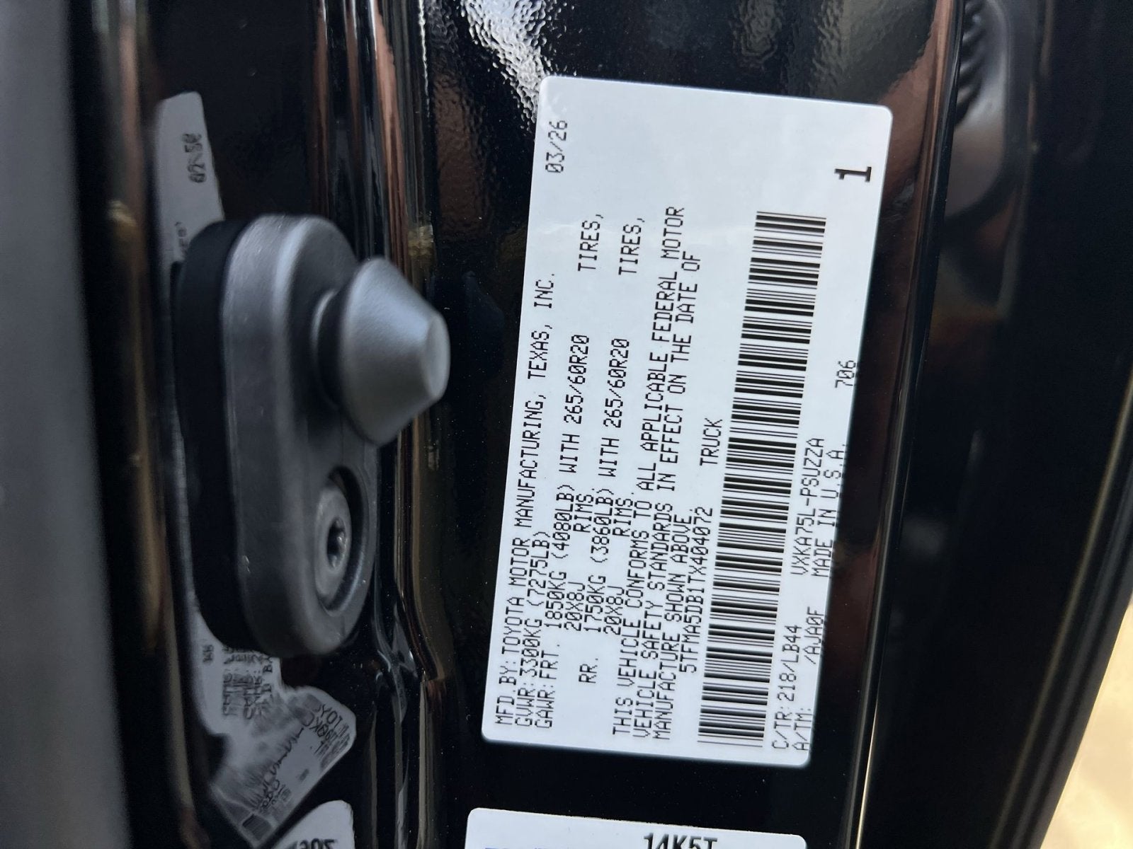 2026 Toyota Tundra 1794