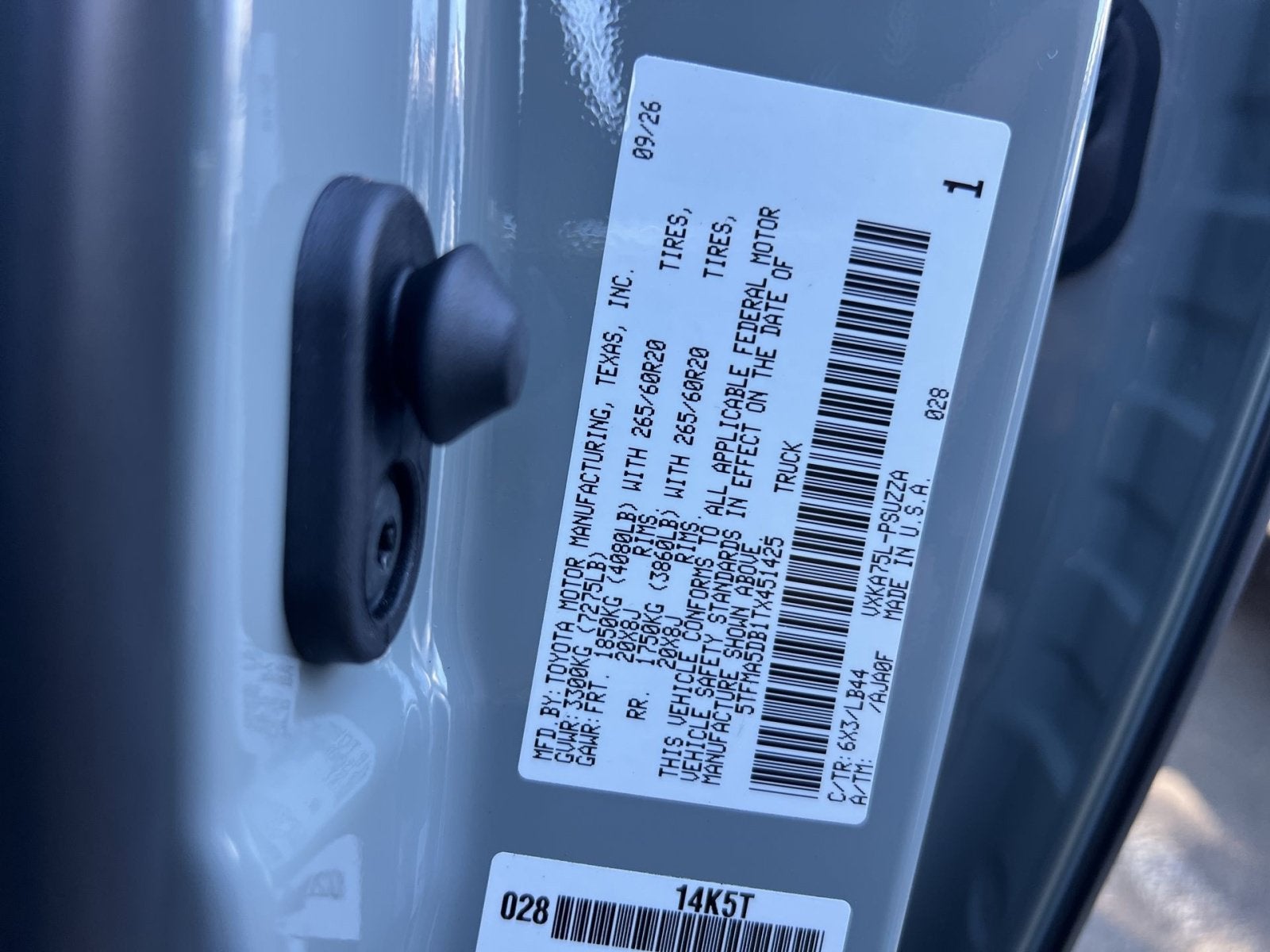 2026 Toyota Tundra 1794 Edition