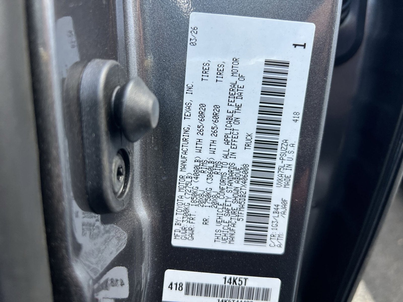 2026 Toyota Tundra 1794