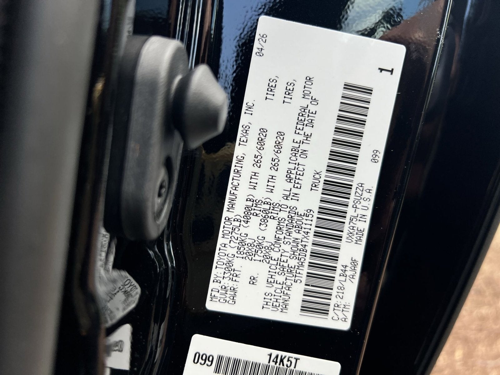 2026 Toyota Tundra 1794