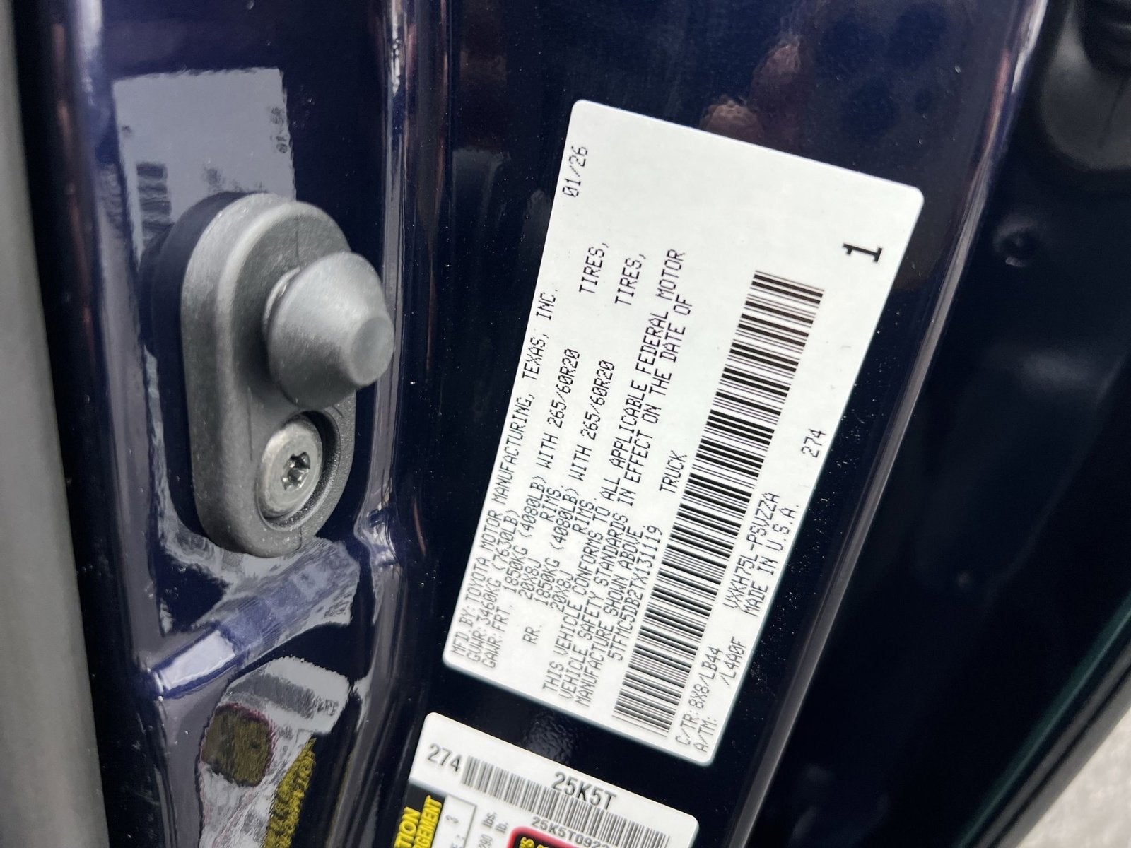 2026 Toyota Tundra Hybrid 1794 Edition