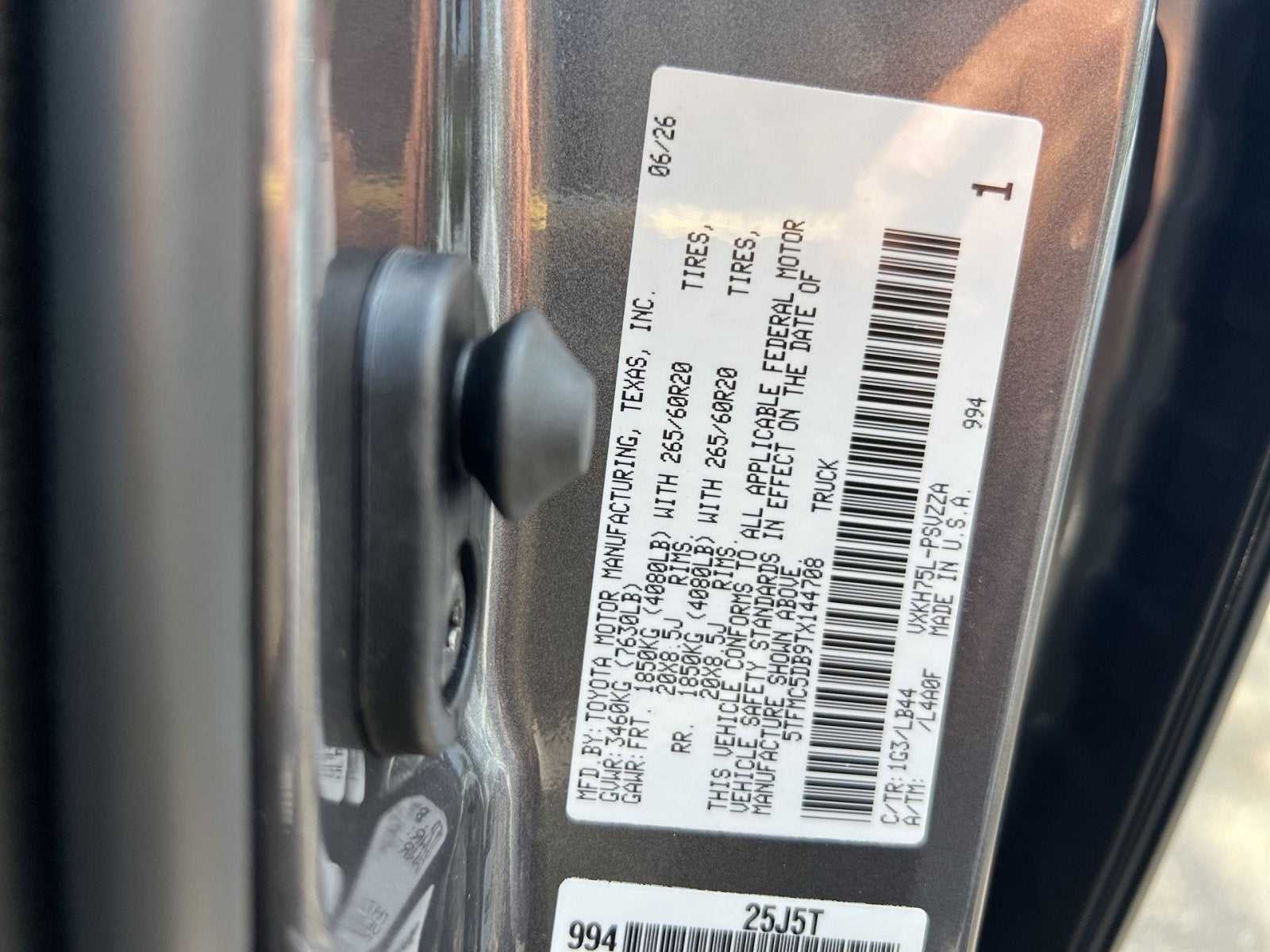 2026 Toyota Tundra Hybrid 1794 Edition