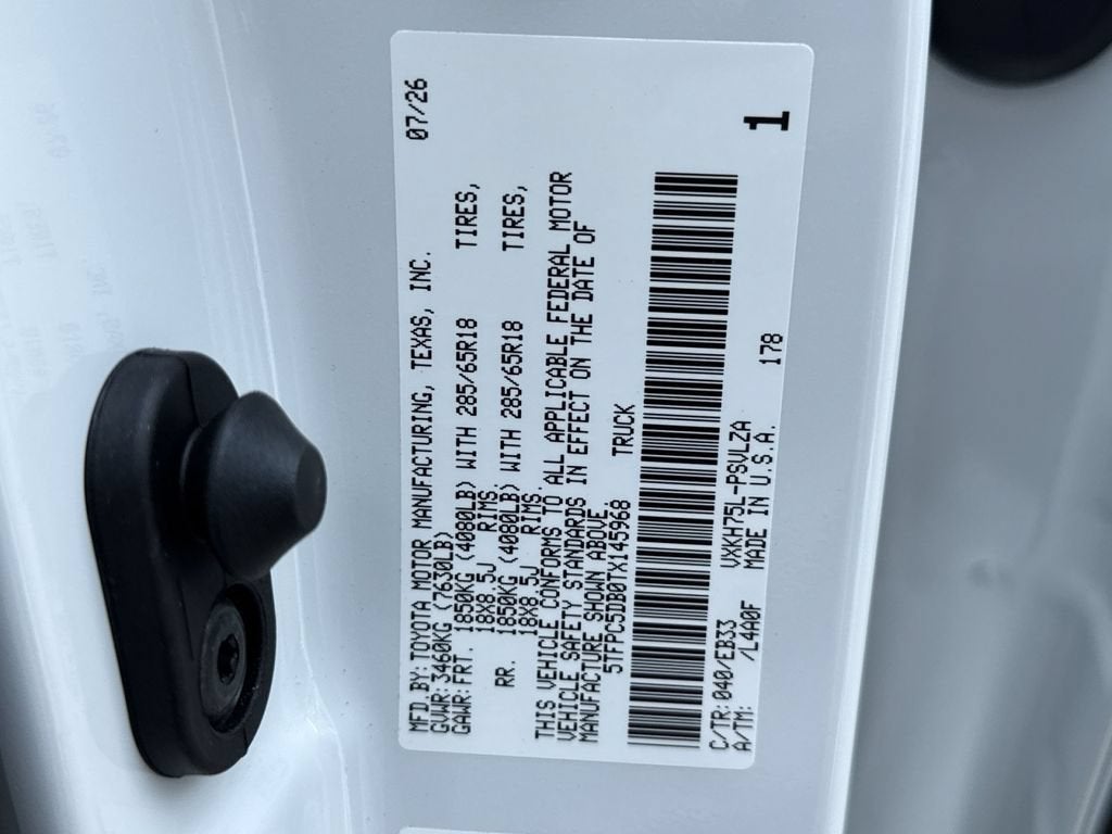 2026 Toyota Tundra Hybrid TRD Pro