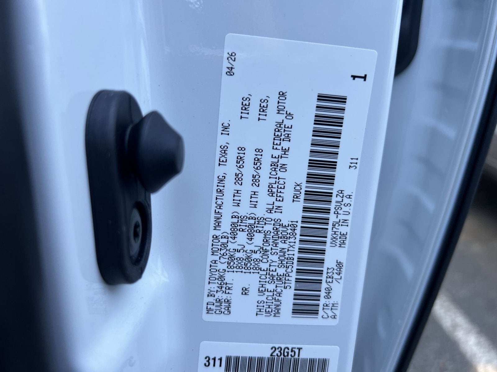 2026 Toyota Tundra Hybrid TRD Pro
