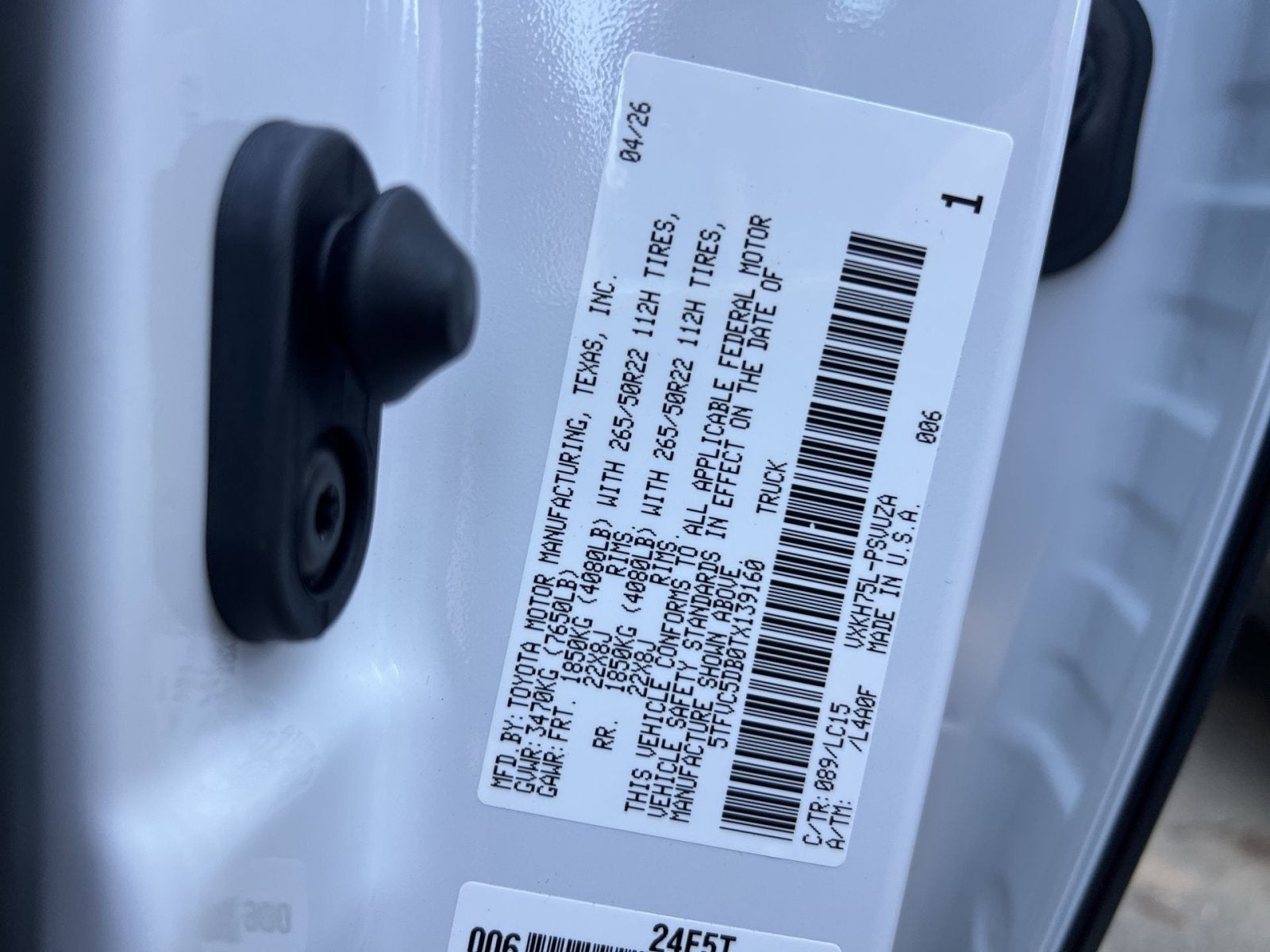 2026 Toyota Tundra Hybrid Capstone