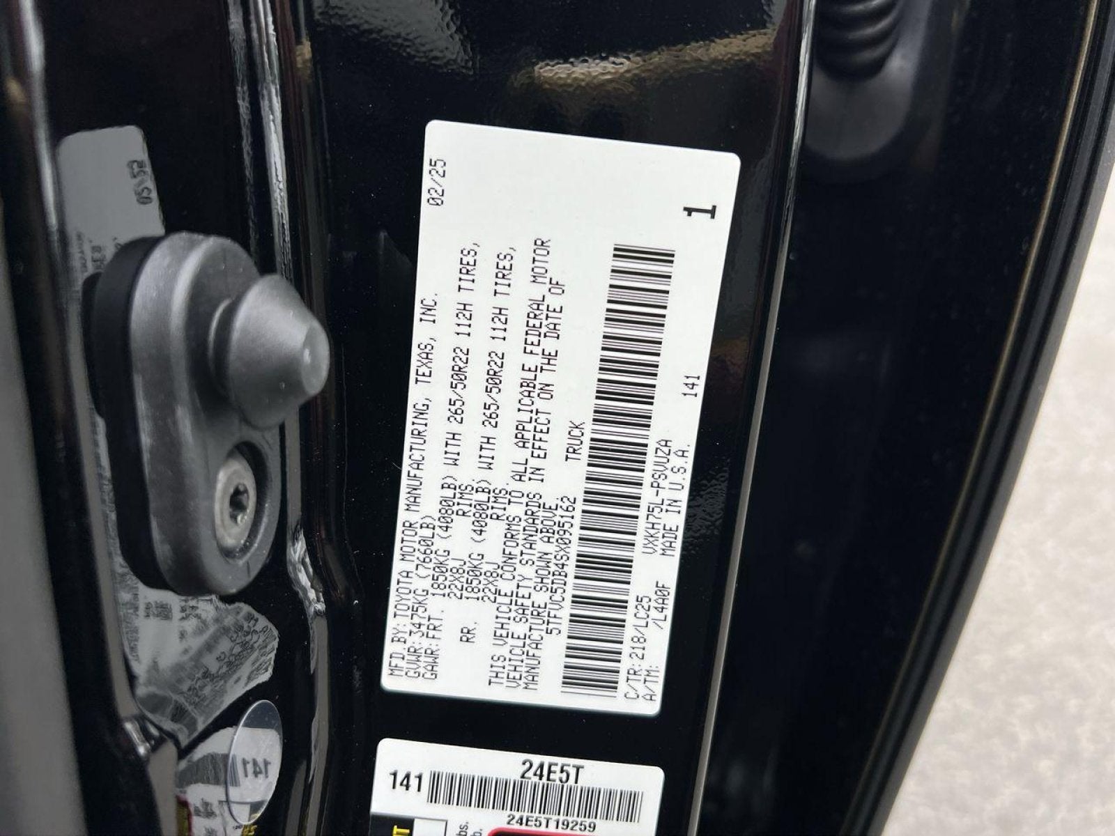 2025 Toyota Tundra Hybrid Capstone