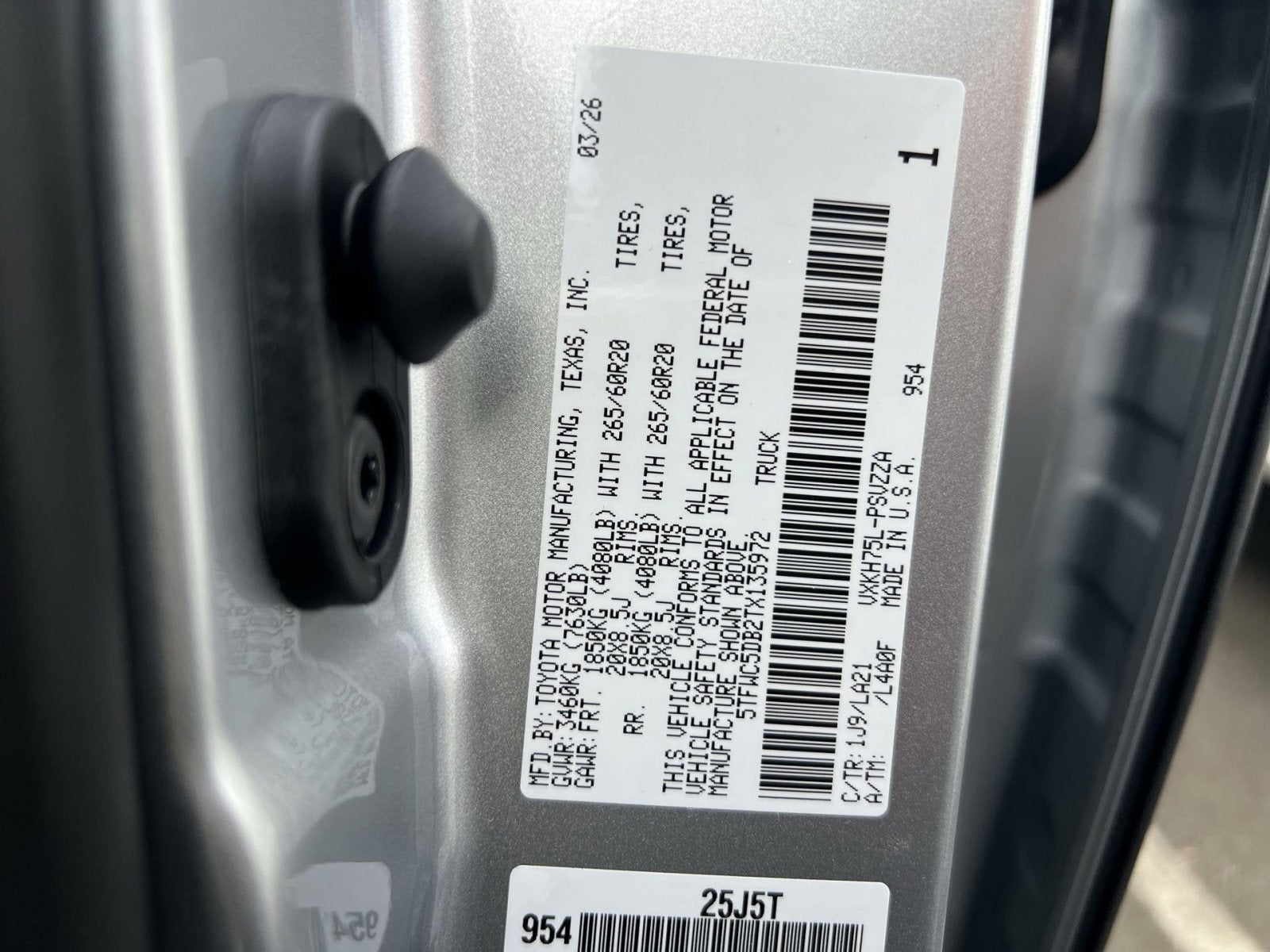 2026 Toyota Tundra Hybrid Limited