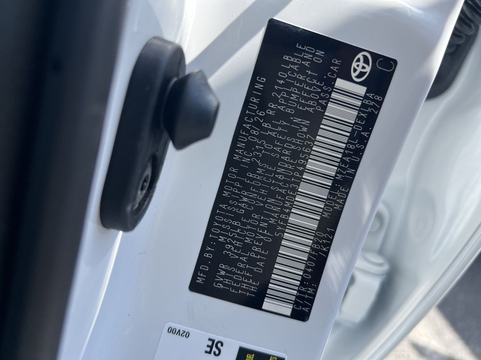 2026 Toyota Corolla LE