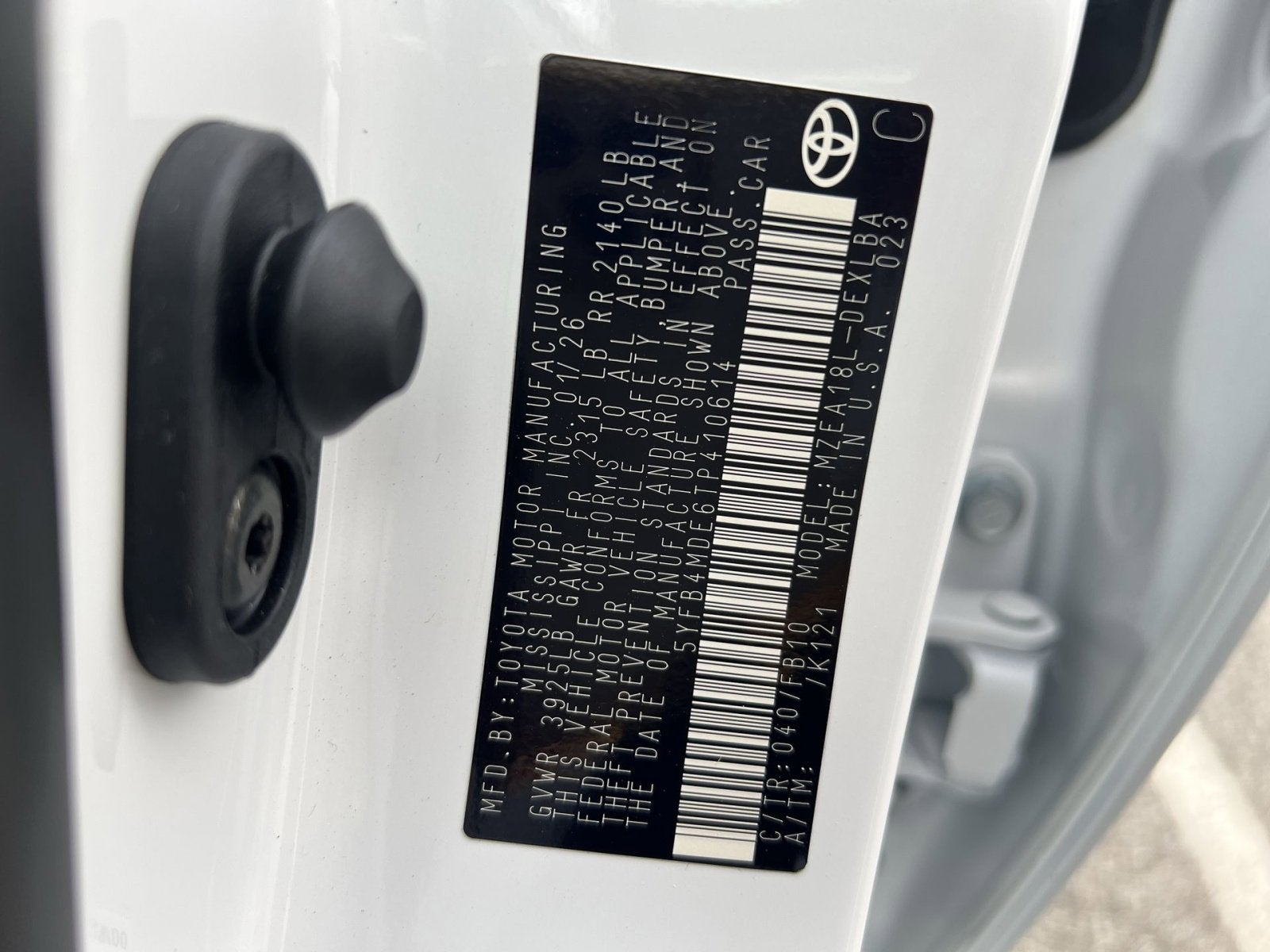 2026 Toyota Corolla LE