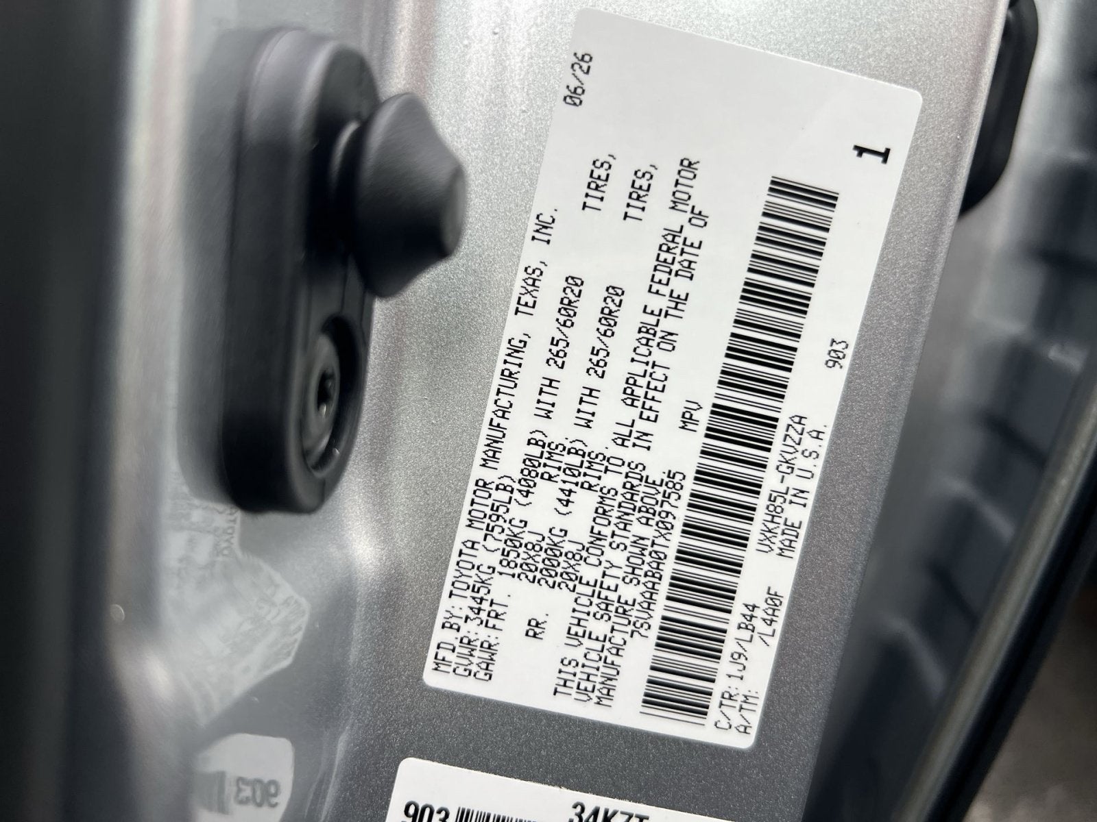 2026 Toyota Sequoia 1794 Edition