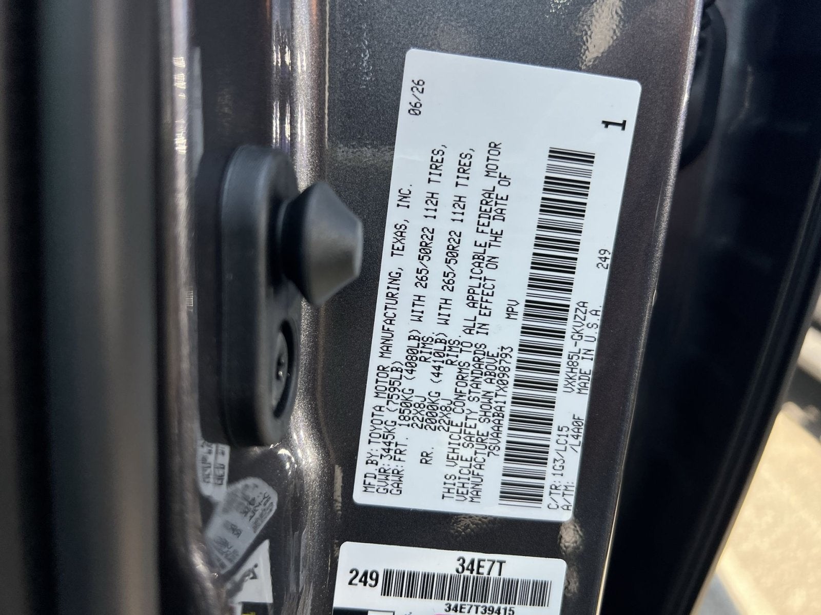 2026 Toyota Sequoia Capstone