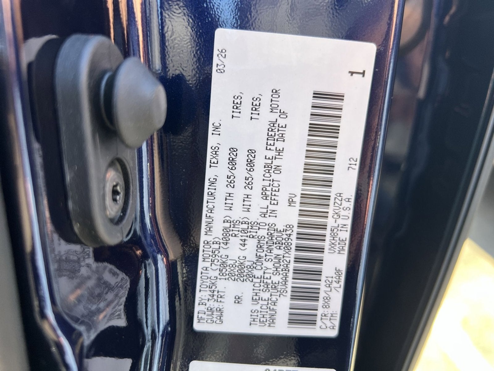 2026 Toyota Sequoia Platinum