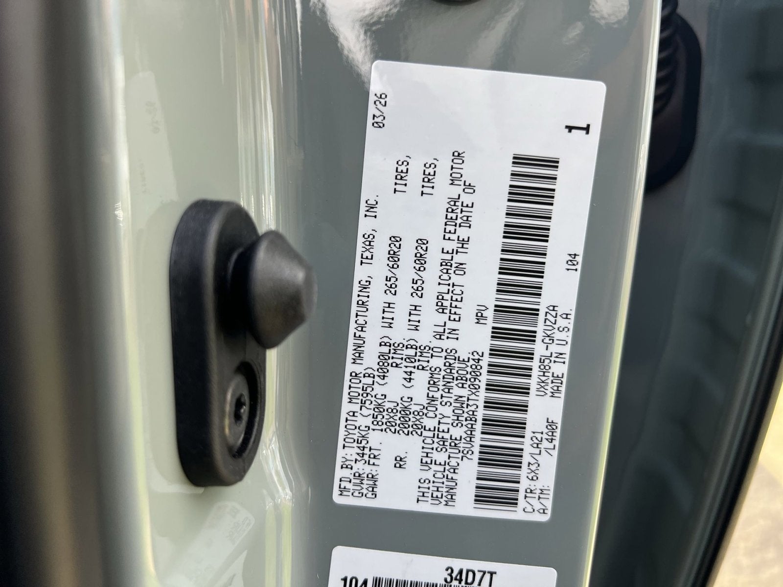 2026 Toyota Sequoia Platinum