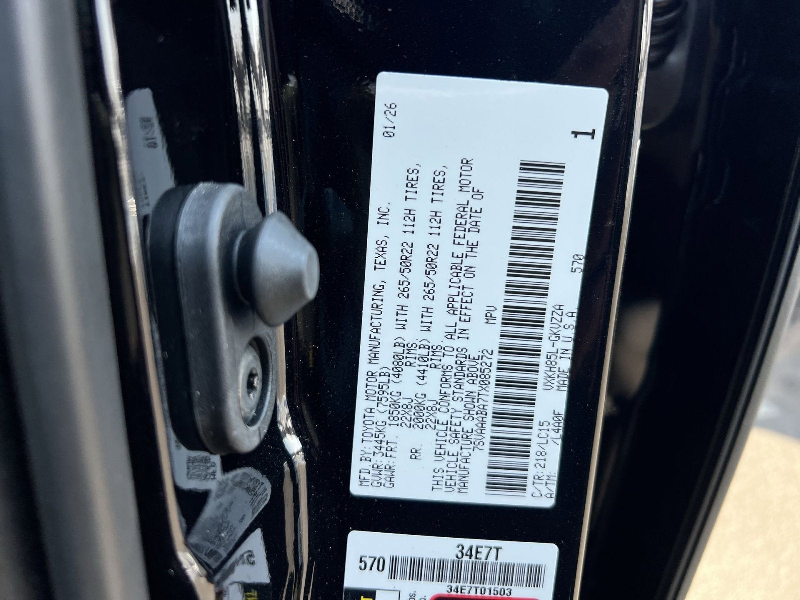 2026 Toyota Sequoia Capstone