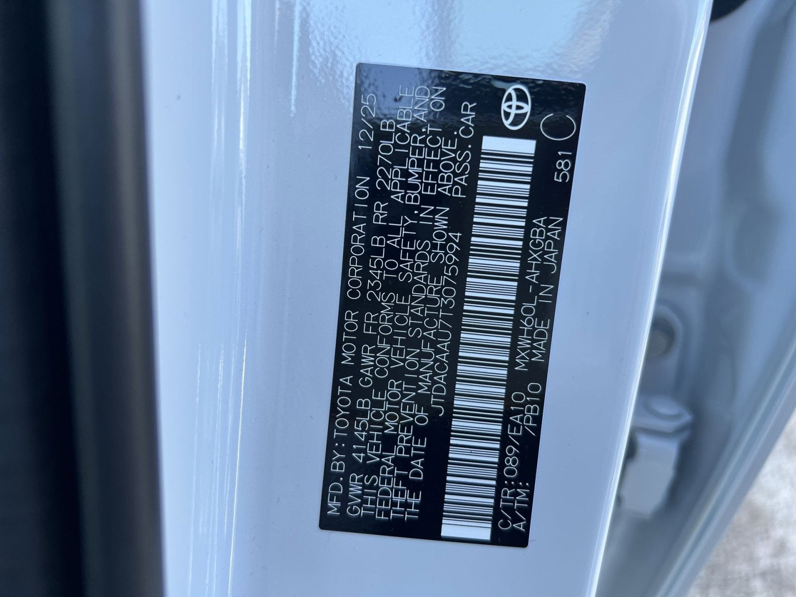 2026 Toyota Prius XLE