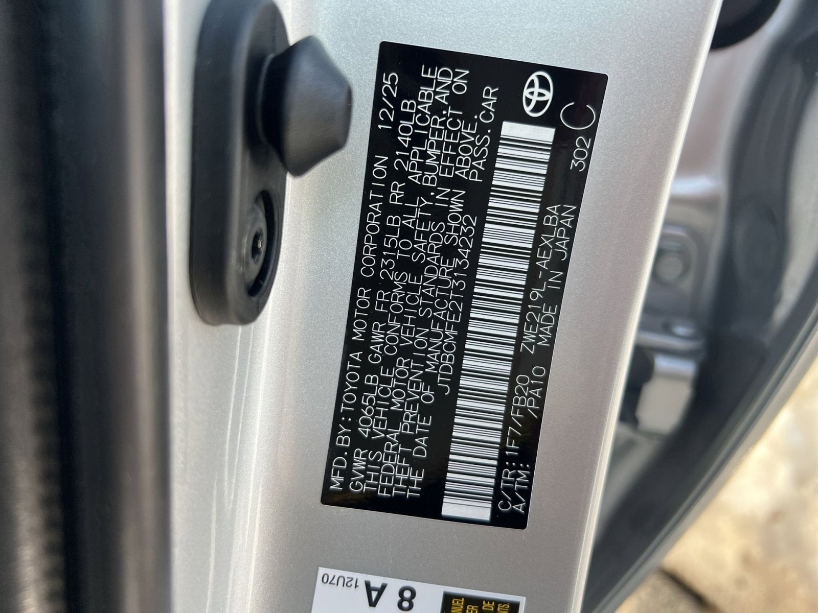 2026 Toyota Corolla Hybrid LE