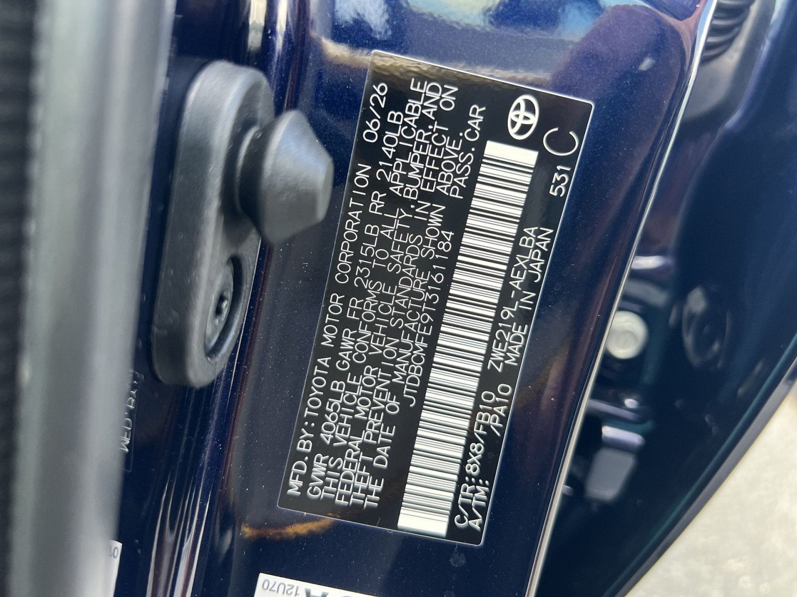 2026 Toyota Corolla Hybrid LE