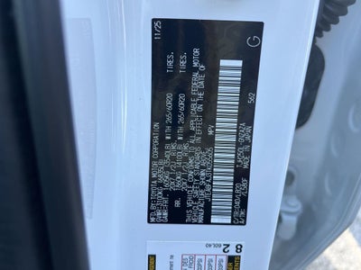 2026 Toyota Land Cruiser Base