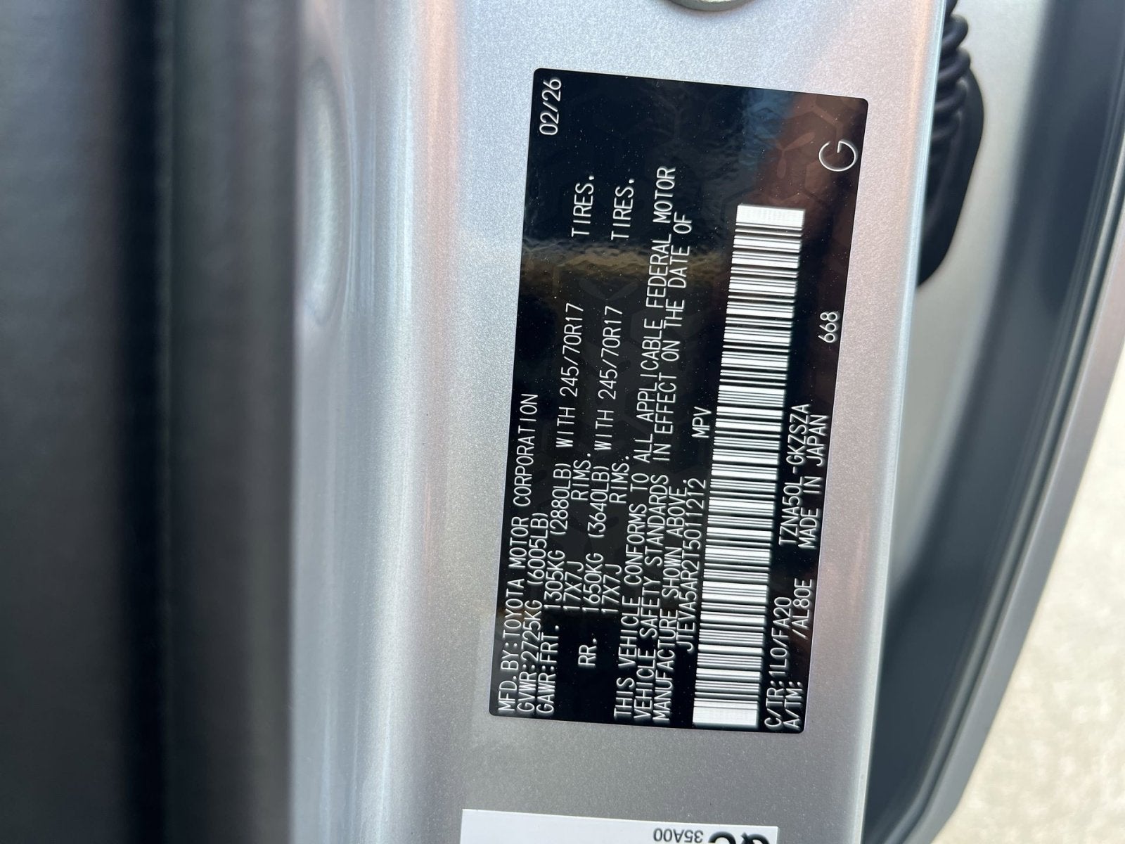 2026 Toyota 4Runner SR5