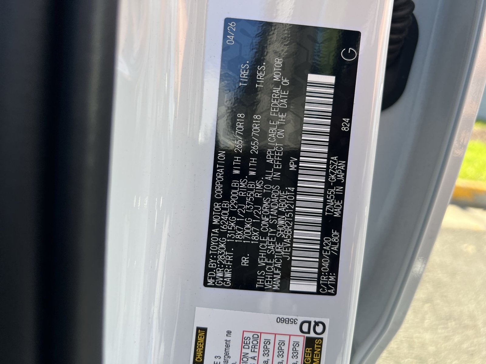 2026 Toyota 4Runner TRD Off-Road Premium