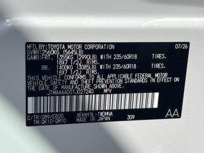 2026 Toyota C-HR SE