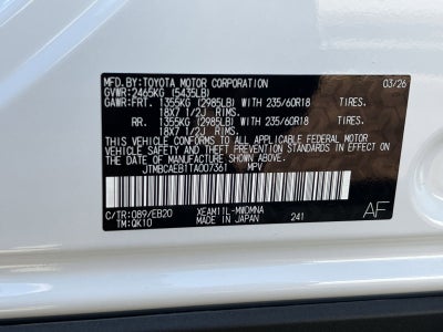 2026 Toyota bZ XLE Plus