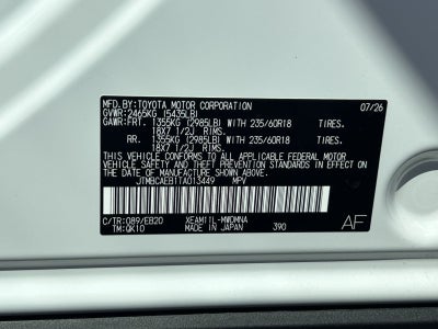 2026 Toyota bZ XLE Plus
