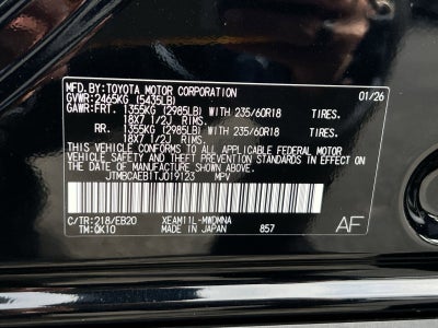 2026 Toyota bZ XLE Plus