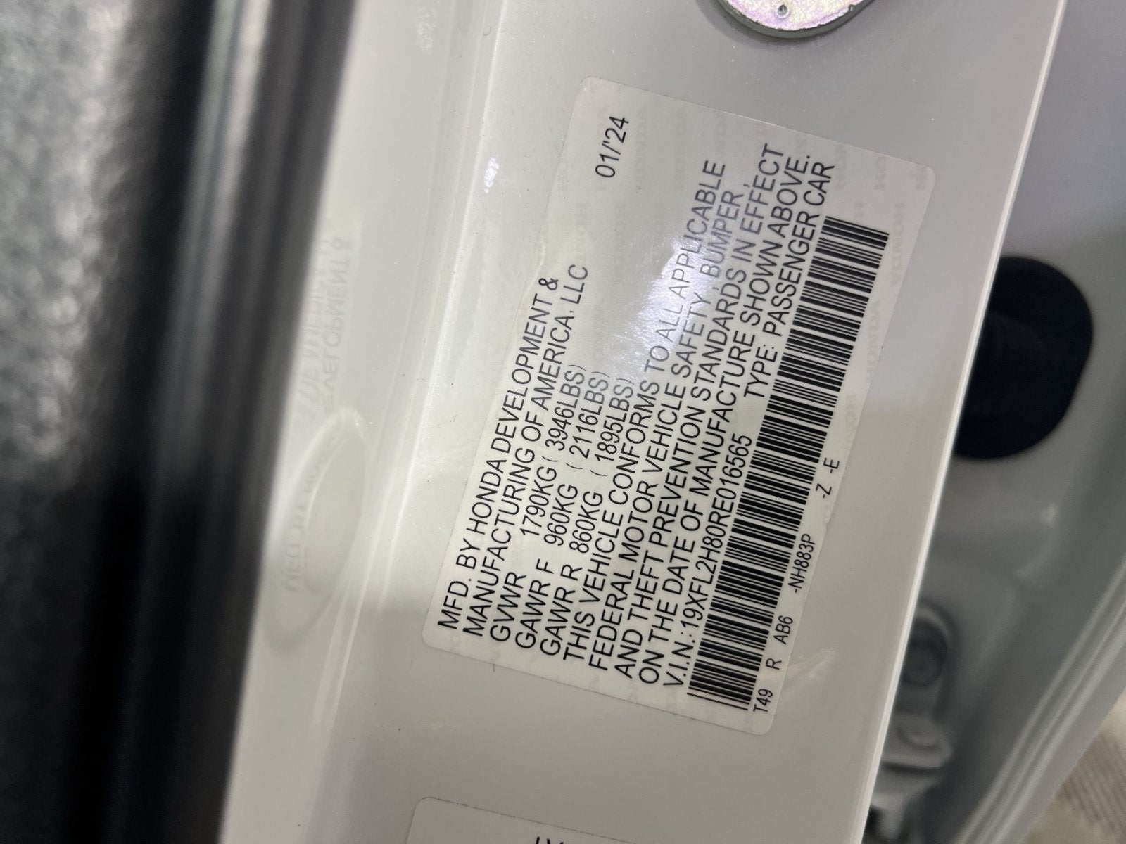 2024 Honda Civic Sport