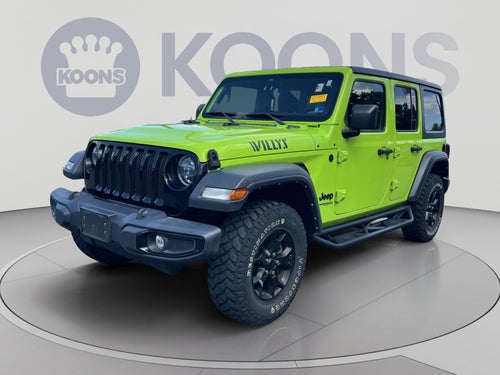 2021 Jeep Wrangler Unlimited Willys