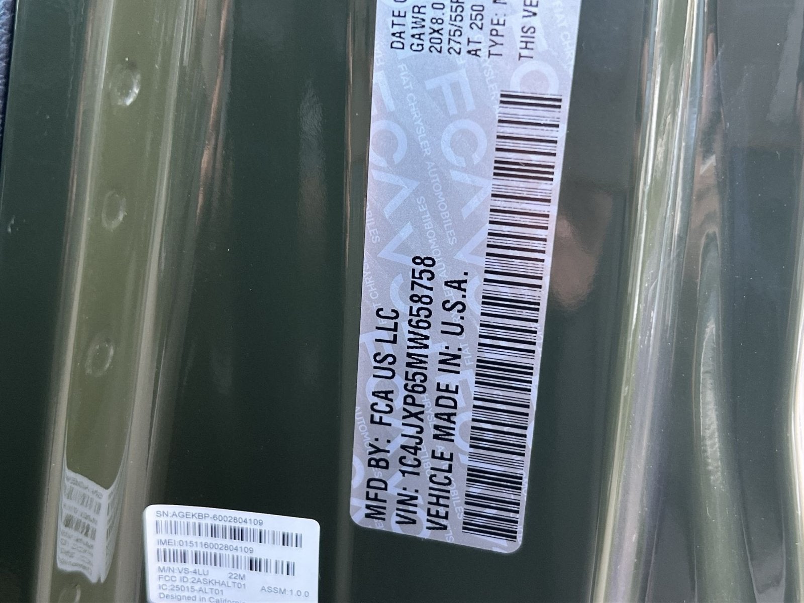 2021 Jeep Wrangler Unlimited Sahara 4xe