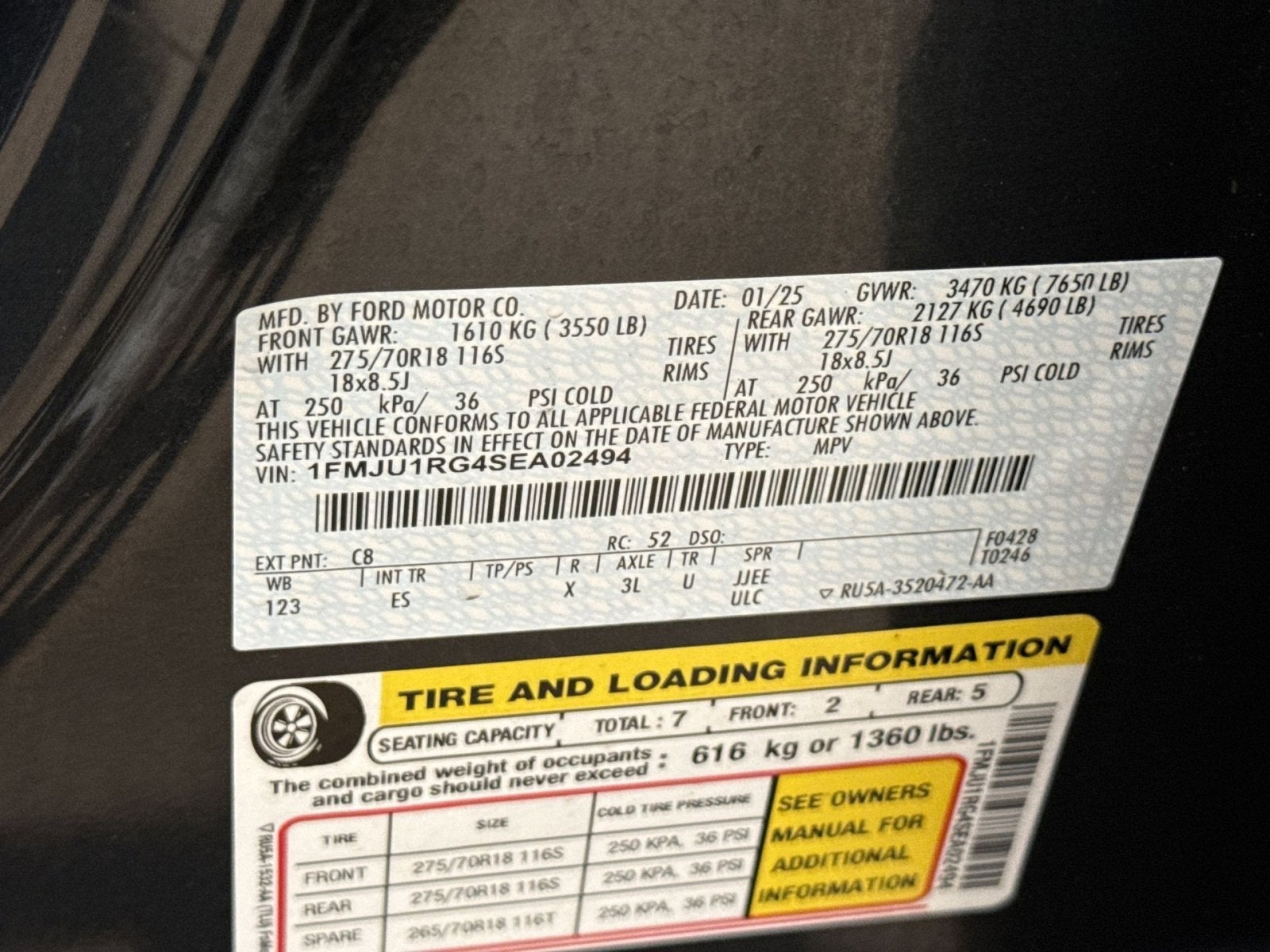2025 Ford Expedition Tremor