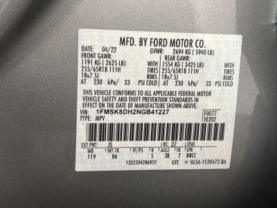 2022 Ford Explorer XLT