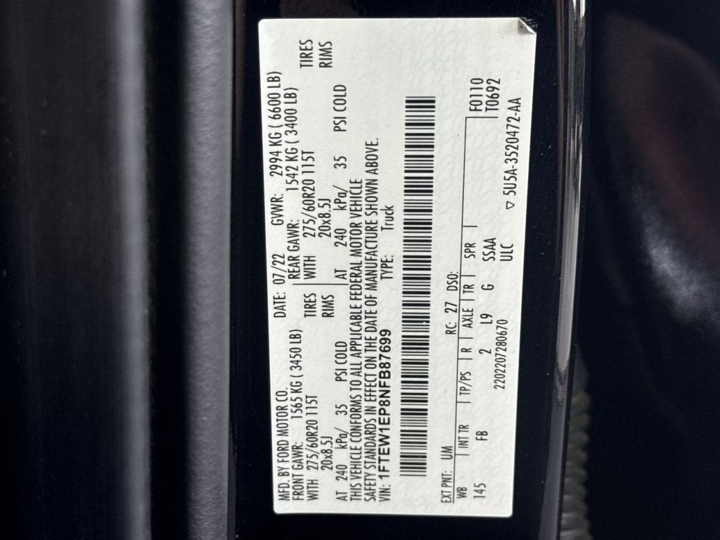 2022 Ford F-150 XLT