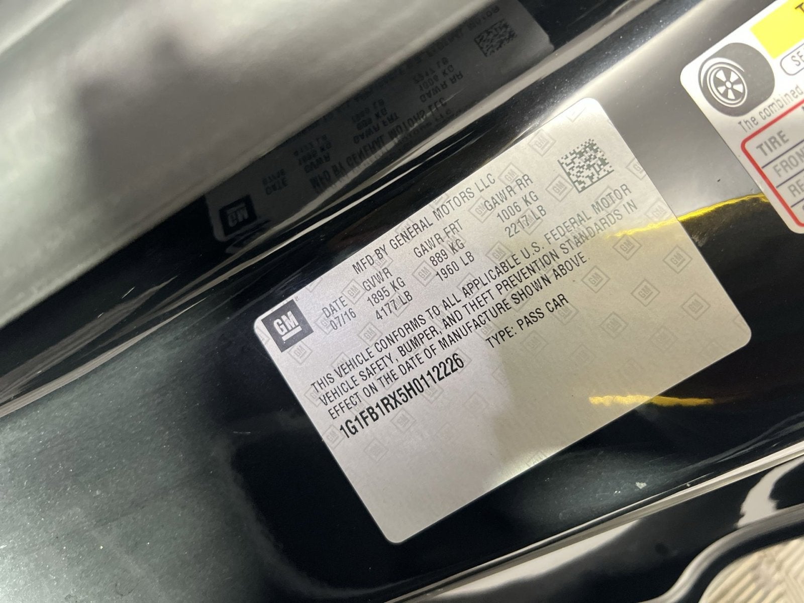 2017 Chevrolet Camaro 1LT